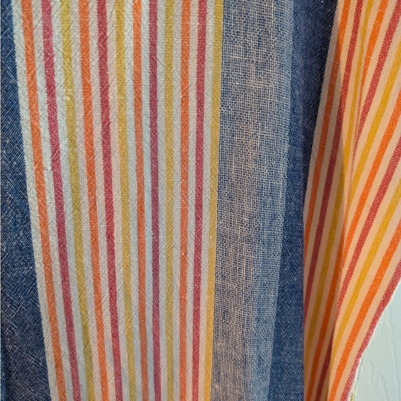 Stripped Linen Dress - Made in Italy - Picture 3 of 5